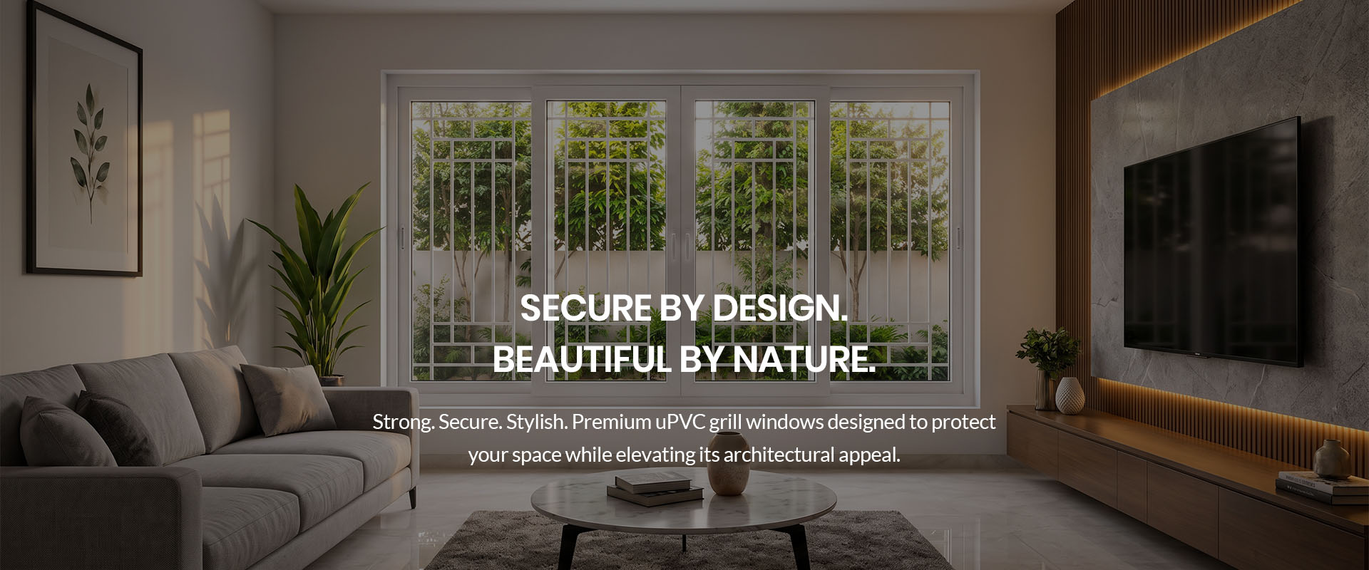 uPVC BannerGrill Windows