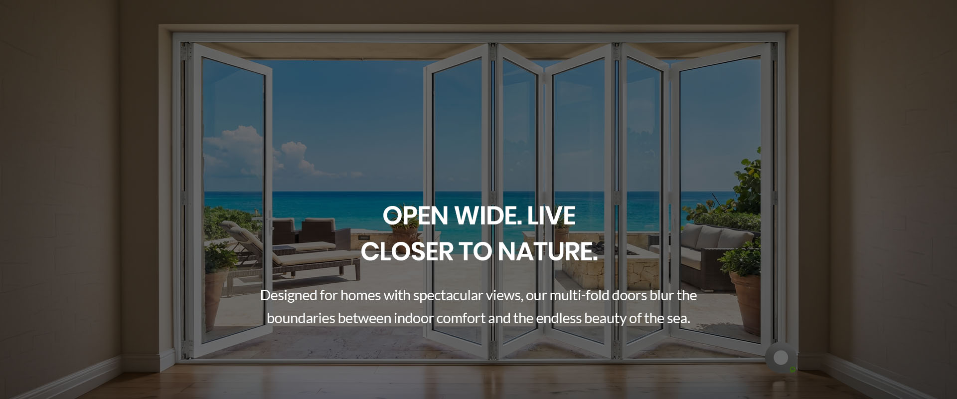 uPVC Door Banner Multi-Fold Door
