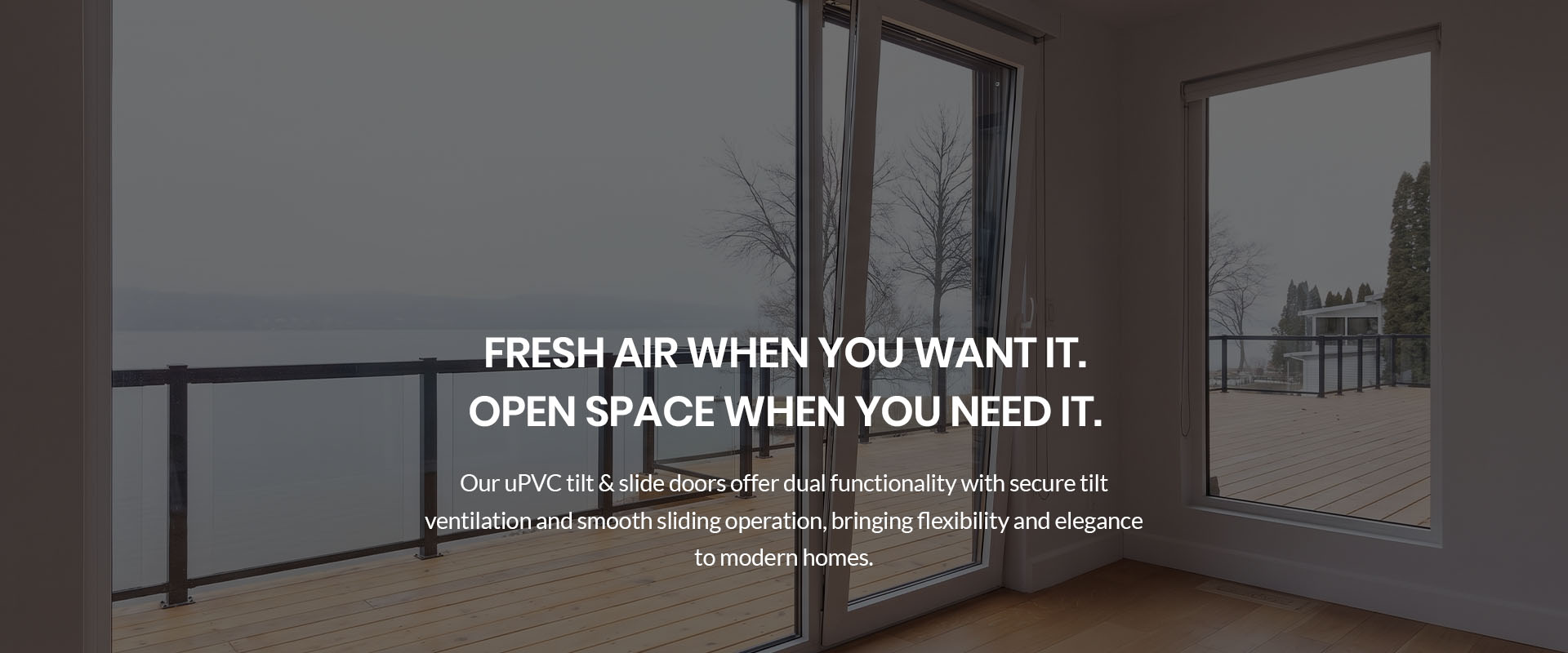 uPVC Door Banner Tilt and Slide Door